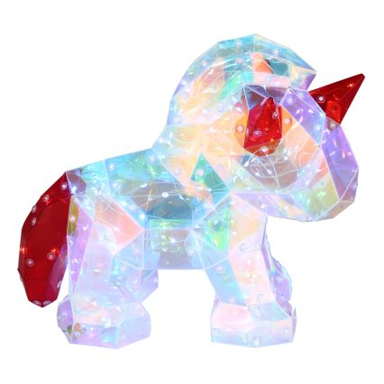 Globo - LED Dekoracija za stol LED/3W/5V USB jednorog