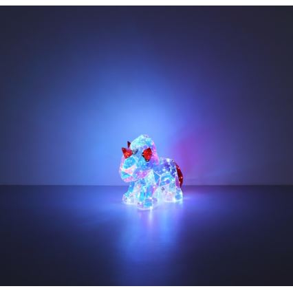 Globo - LED Dekoracija za stol LED/3W/5V USB jednorog