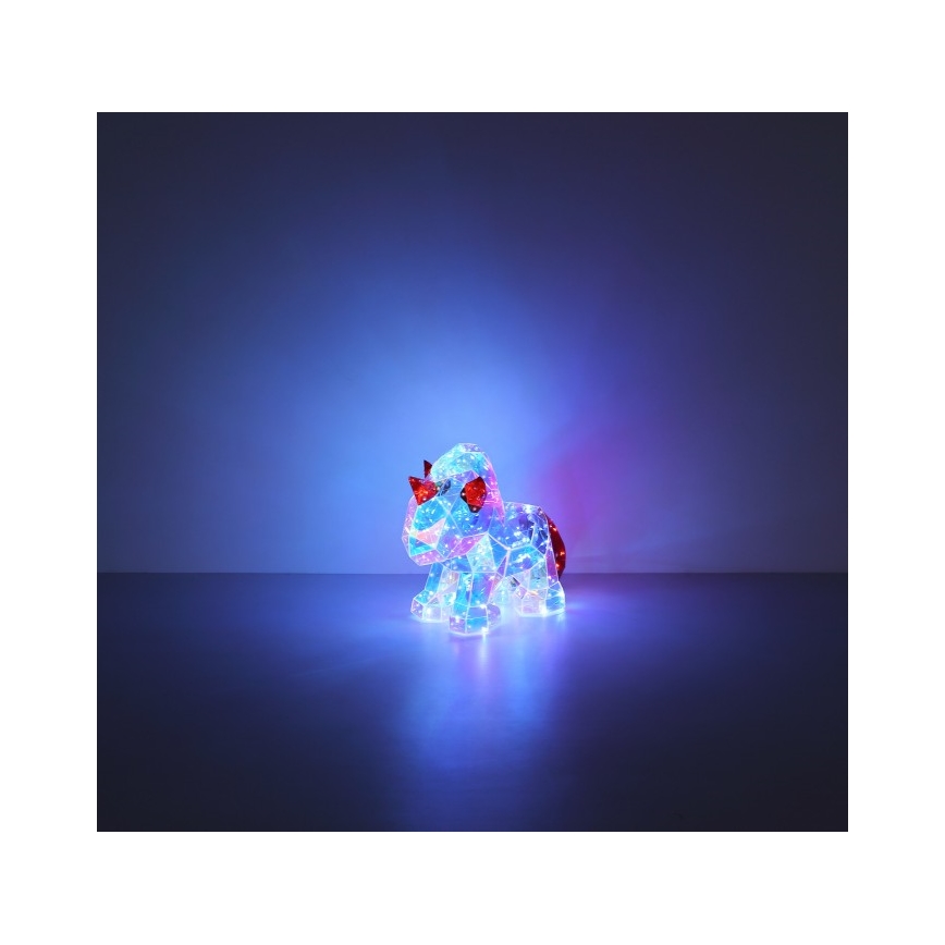 Globo - LED Dekoracija za stol LED/3W/5V USB jednorog