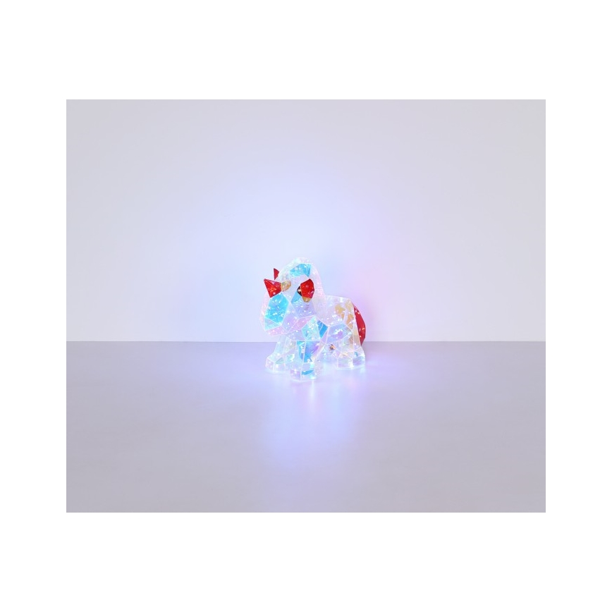 Globo - LED Dekoracija za stol LED/3W/5V USB jednorog