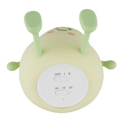 Globo - LED RGBW punjiva dječja noćna svjetiljka s mogućnošću prigušivanja LED/2W/5V 1200 mAh mango