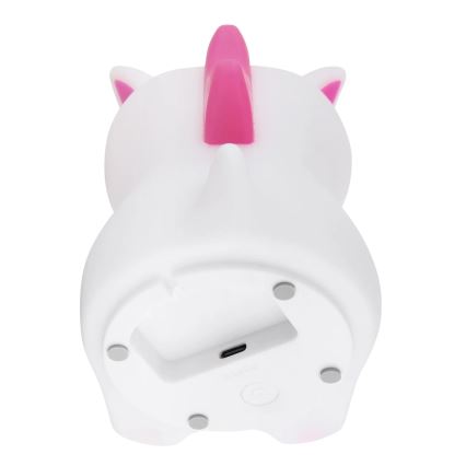 Globo - LED RGBW Prigušivo punjivo dječje noćno svjetlo LED/1,5W/5V 1200 mAh jednorog