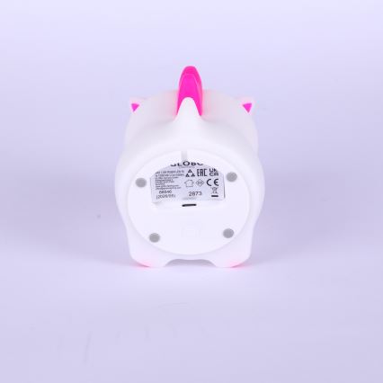 Globo - LED RGBW Prigušivo punjivo dječje noćno svjetlo LED/1,5W/5V 1200 mAh jednorog