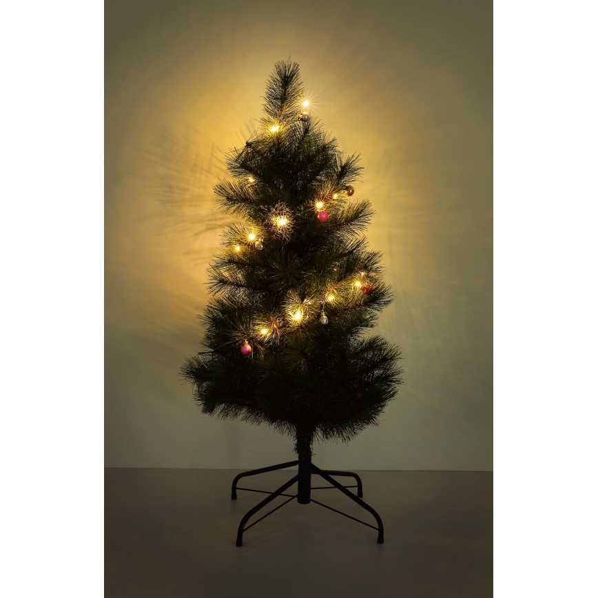 Globo - LED Božićne lampice 20xLED/2xAA 2,2m topla bijela