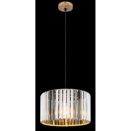Globo - Luster na sajli 1xE27/60W/230V pr. 35 cm