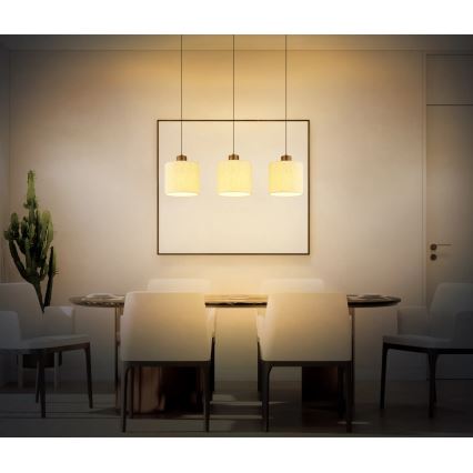 Globo - LED luster na sajli LED/24W/230V 3000K