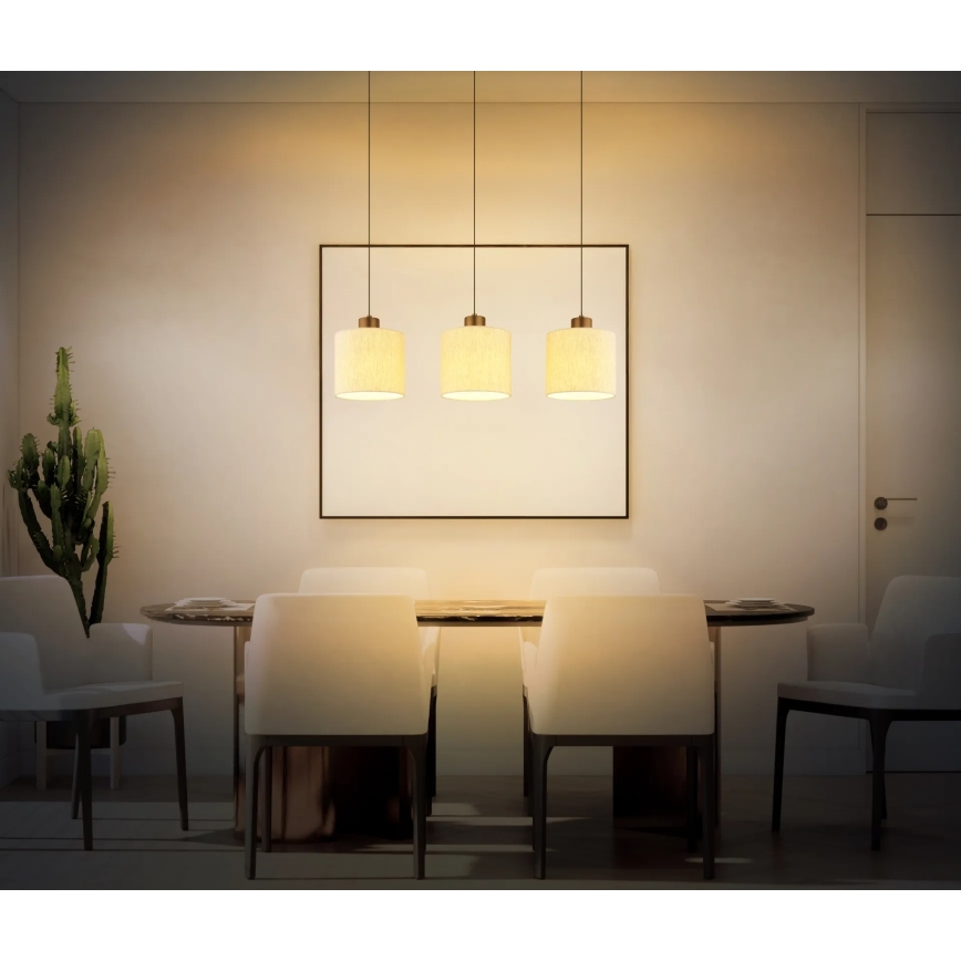 Globo - LED luster na sajli LED/24W/230V 3000K