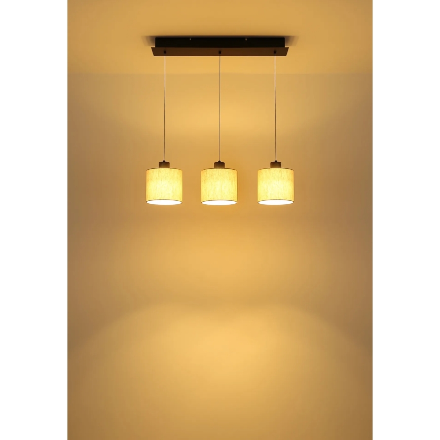 Globo - LED luster na sajli LED/24W/230V 3000K