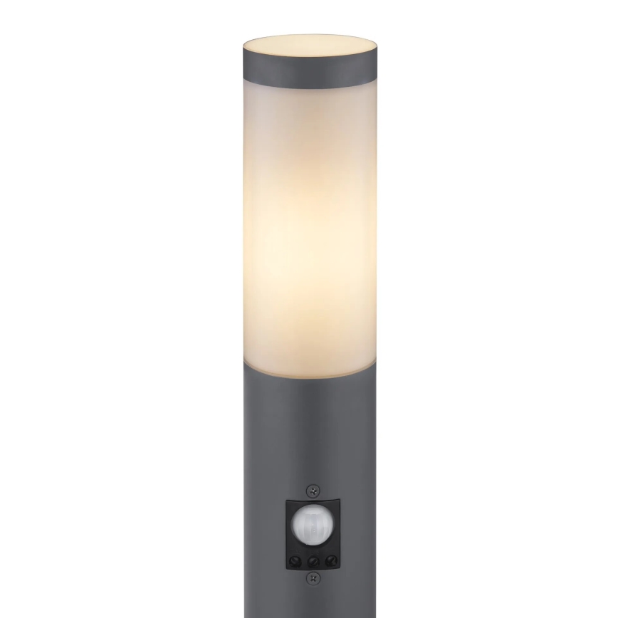 Globo - Vanjska lampa sa senzorom 1xE27/15W/230V IP44 80 cm antracit