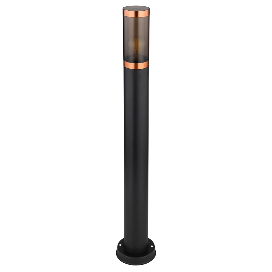 Globo - Vanjska lampa 1xE27/23W/230V IP44 80 cm crna/bakar