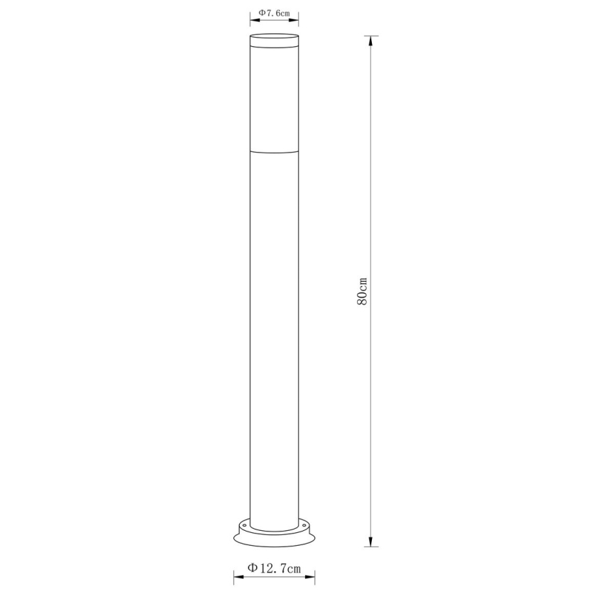 Globo - Vanjska lampa 1xE27/23W/230V 80 cm IP44