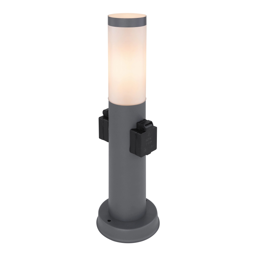 Globo 3158AK - Vanjska lampa s 2 utičnice BOSTON 1xE27/23W/230V IP44