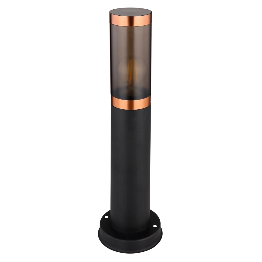 Globo - Vanjska lampa 1xE27/23W/230V IP44 45 cm crna/bakar