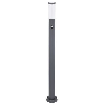 Globo - Vanjska lampa sa senzorom 1xE27/15W/230V IP44 110 cm antracit