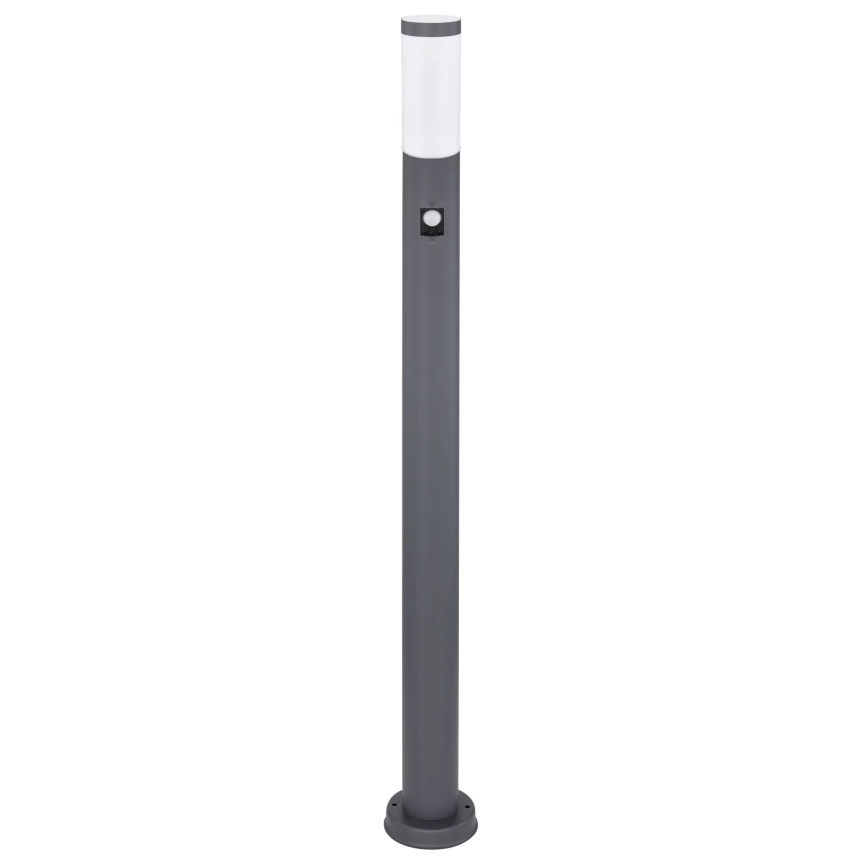 Globo - Vanjska lampa sa senzorom 1xE27/15W/230V IP44 110 cm antracit