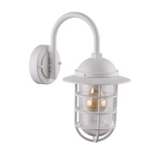Globo 31839W - Vanjska zidna svjetiljka NAUTICA 1xE27/60W/230V IP44