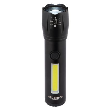 Globo - LED punjiva svjetiljka LED/3W/5V + COB/3W 5500K 1200 mAh