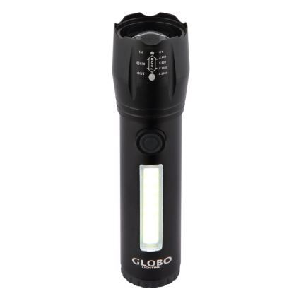 Globo - LED punjiva svjetiljka LED/3W/5V + COB/3W 5500K 1200 mAh