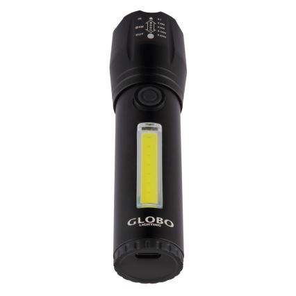 Globo - LED punjiva svjetiljka LED/3W/5V + COB/3W 5500K 1200 mAh