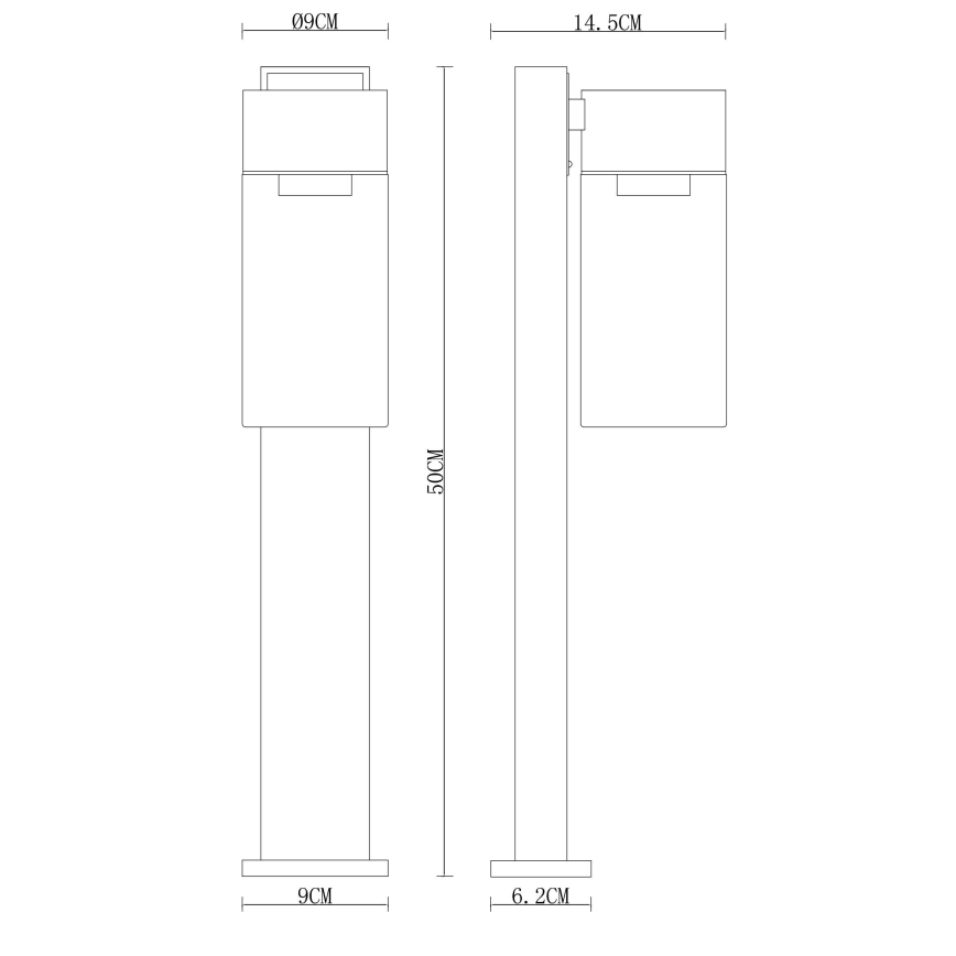 Globo - Vanjska lampa 1xE27/40W/230V 50 cm IP44