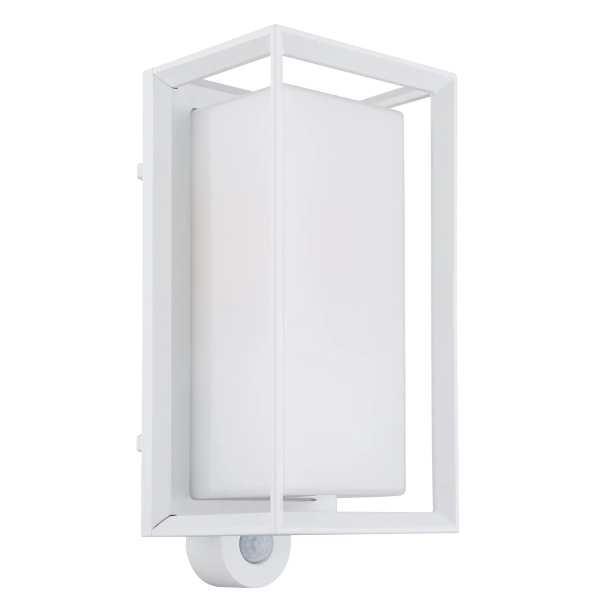 Globo - Vanjsko zidno svjetlo sa senzorom 1xE27/60W/230V IP44 bijela