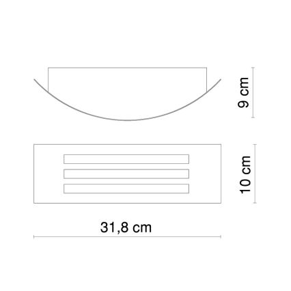 Globo - LED vanjsko osvjetljenje 1xE27/20W/230V IP44