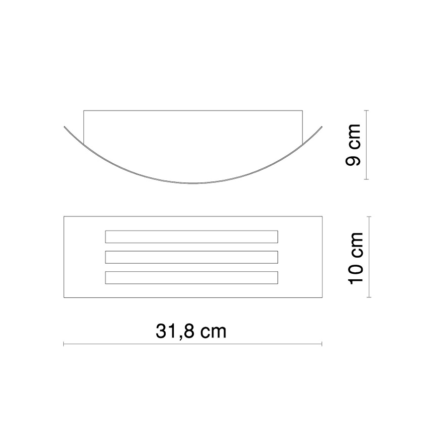 Globo - LED vanjsko osvjetljenje 1xE27/20W/230V IP44