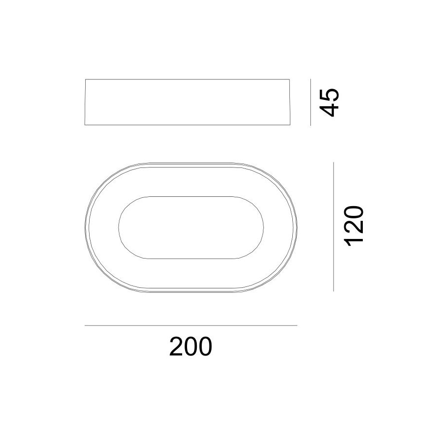 Globo - LED Vanjska zidna svjetiljka LED/12W/230V IP65
