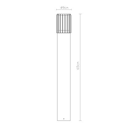 Globo - Vanjska svjetiljka 1xE27/15W/230V IP54 65 cm