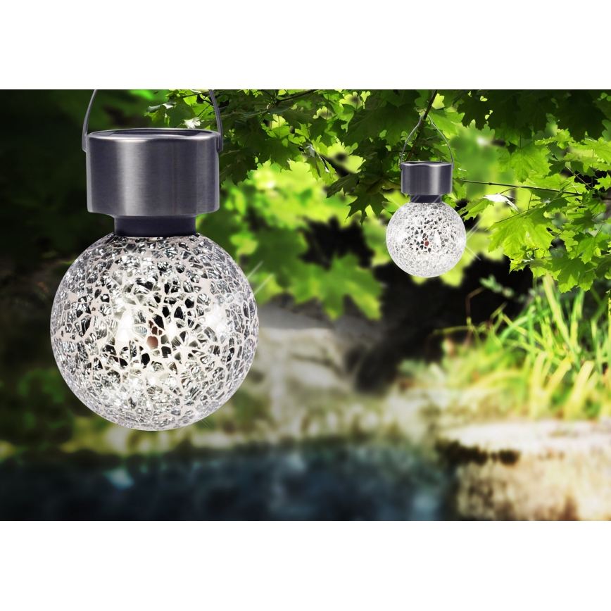 Globo 33056 - Solarna svjetiljka 1xLED/0,06W/3,2V IP44 400 mAh