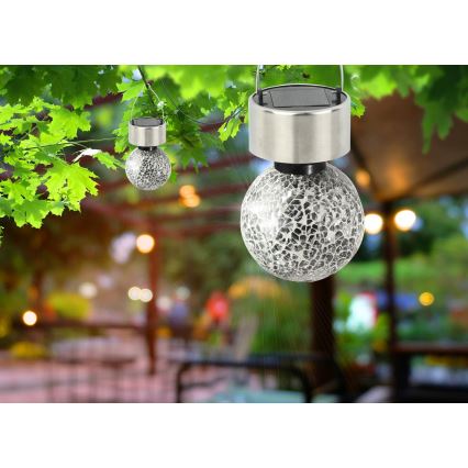 Globo 33056 - Solarna svjetiljka 1xLED/0,06W/3,2V IP44 400 mAh