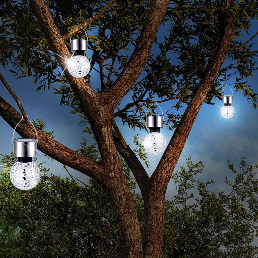 Globo 33056 - Solarna svjetiljka 1xLED/0,06W/3,2V IP44 400 mAh