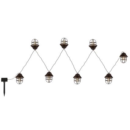 Globo - LED Solarna dekorativna svjetiljka 8xLED/3,2V IP44 200 mAh