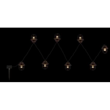 Globo - LED Solarna dekorativna svjetiljka 8xLED/3,2V IP44 200 mAh