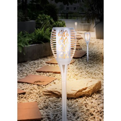 Globo - LED Solarna svjetiljka LED/3,6W/3V 1800K IP44 sjajni krom