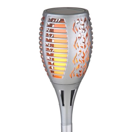 Globo - LED Solarna svjetiljka LED/3,6W/3V 1800K IP44 sjajni krom