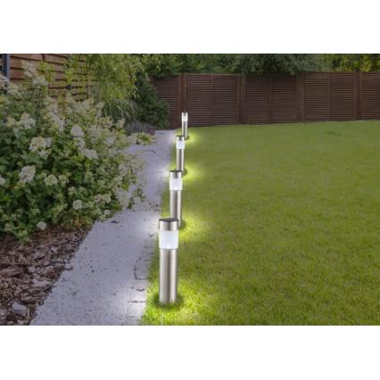 Globo - SET 4x LED Solarna lampa LED/0,07W/3V IP44 600 mAh