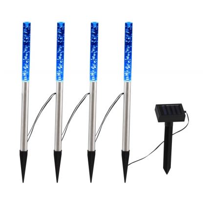 Globo - SET 4x LED Solarna svjetiljka 4xLED/0,07W IP44 600 mAh