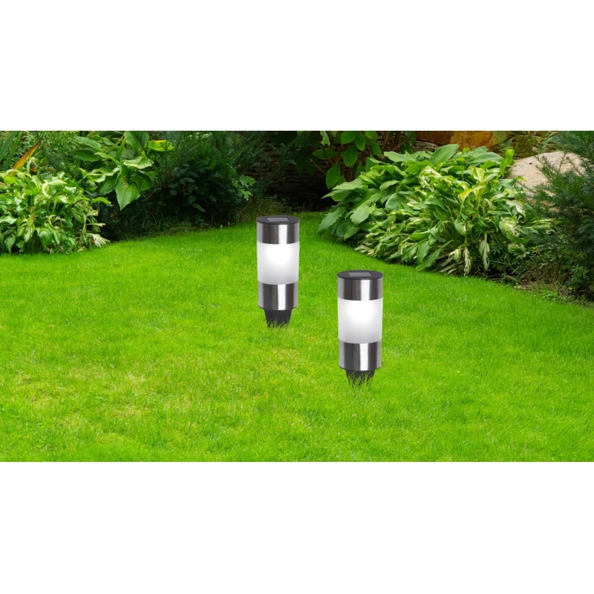Globo - SET 3x LED Solarna lampa LED/0,06W/3,2V IP44 200 mAh