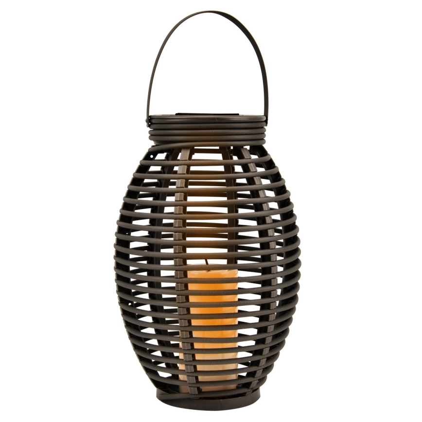 Globo - LED Solarna svjetiljka LED/0,06W/3,2V IP44 200 mAh ratan