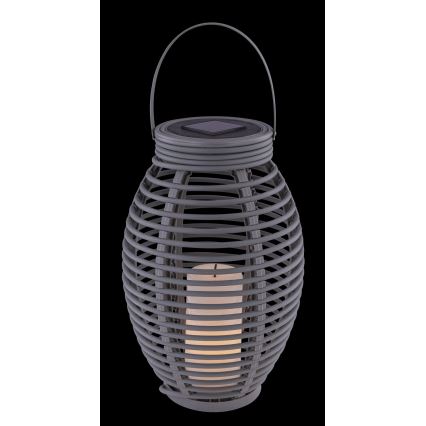 Globo - LED Solarna svjetiljka LED/0,06W/3,2V IP44 200 mAh ratan