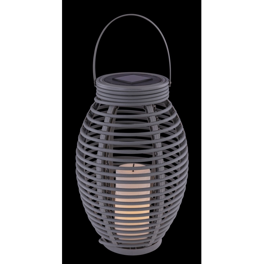 Globo - LED Solarna svjetiljka LED/0,06W/3,2V IP44 200 mAh ratan