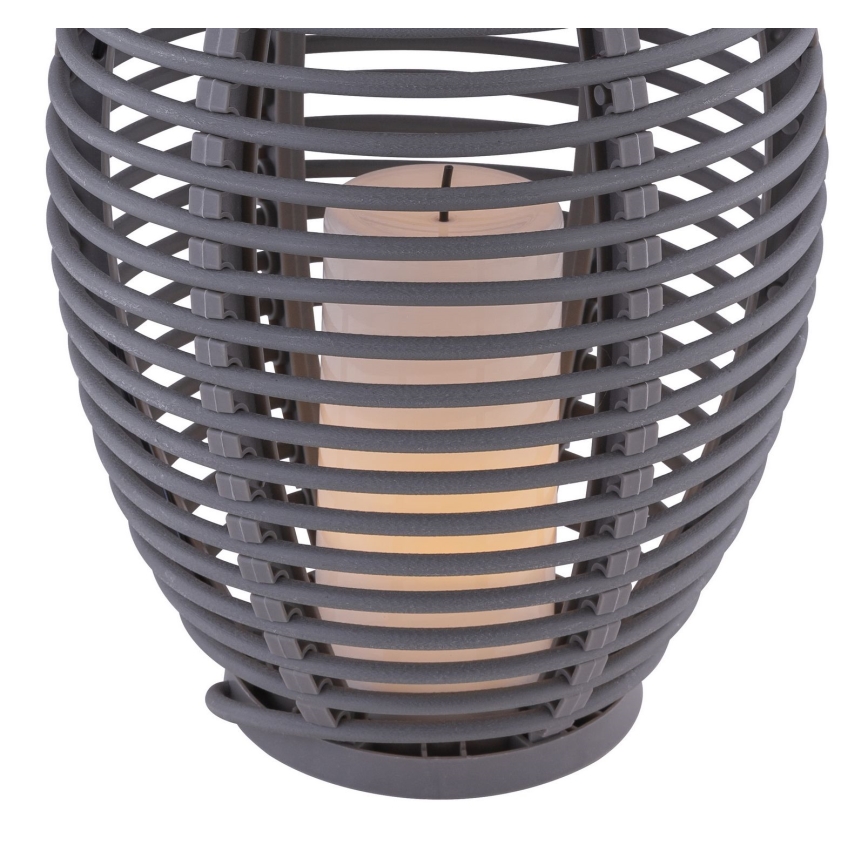 Globo - LED Solarna svjetiljka LED/0,06W/3,2V IP44 200 mAh ratan