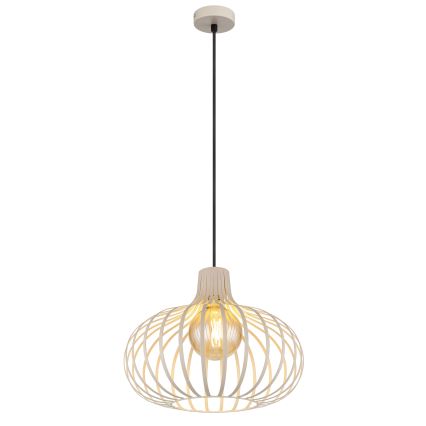 Globo - Luster na sajli 1xE27/40W/230V bež