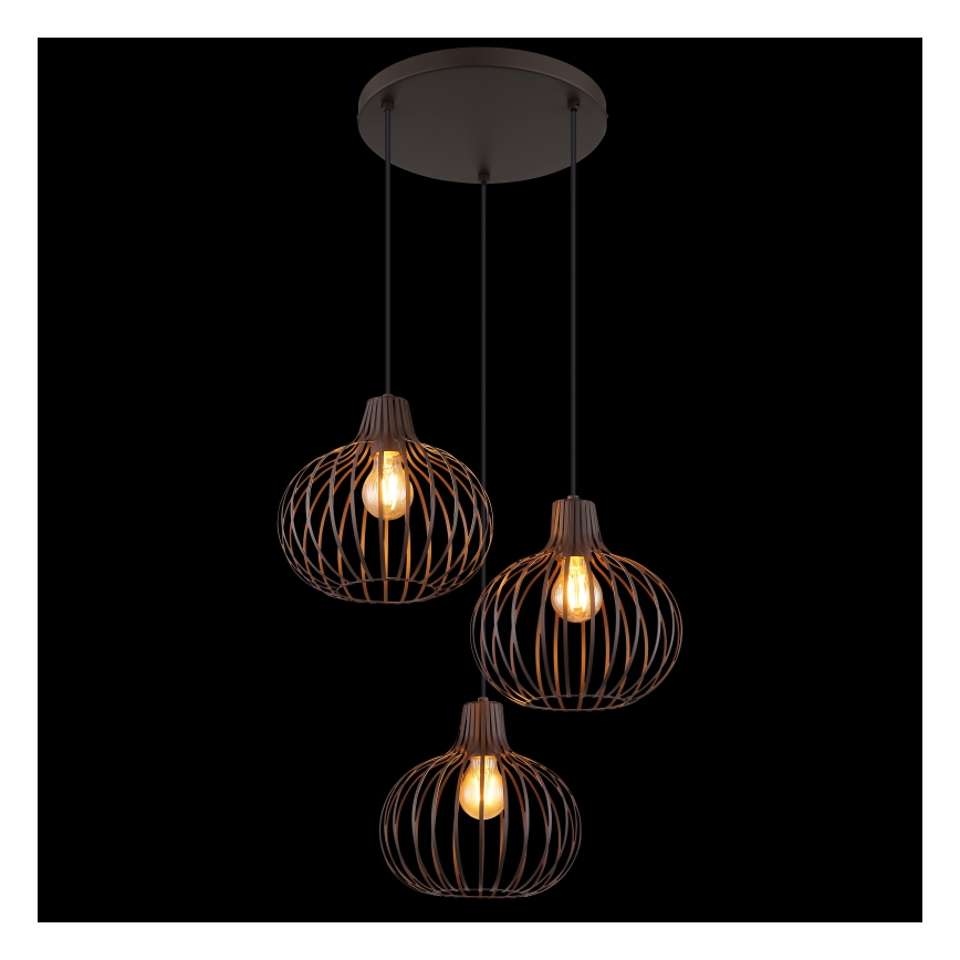 Globo - Luster na kabelu 3xE27/40W/230V