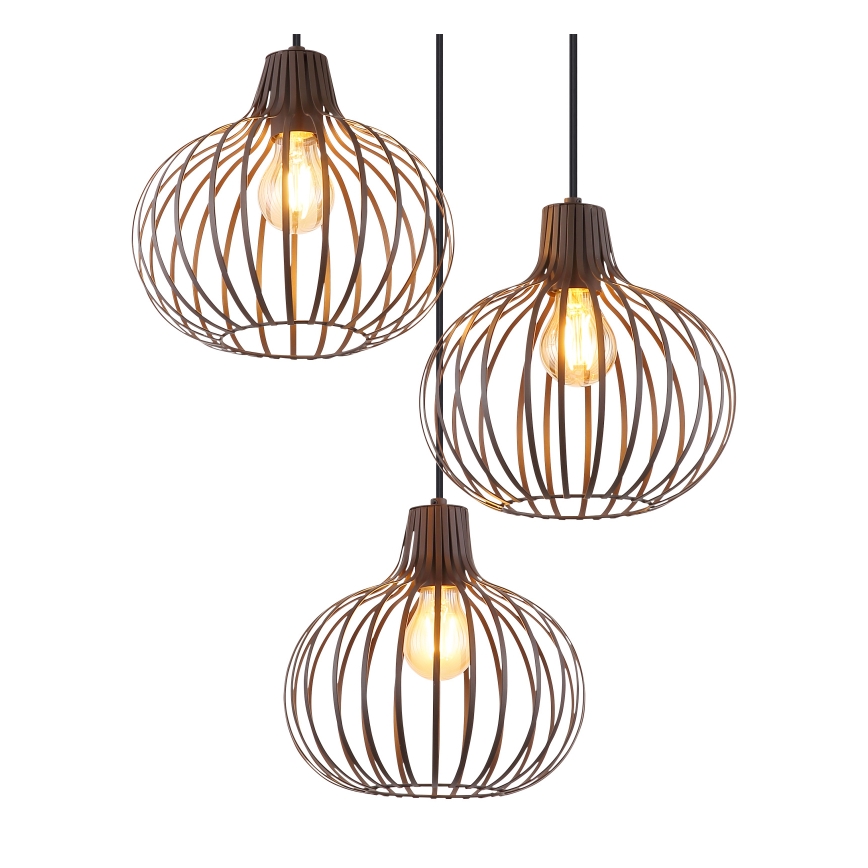 Globo - Luster na kabelu 3xE27/40W/230V