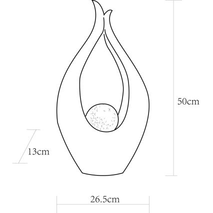 Globo - LED solarna svjetiljka LED/0,06W/3V IP44