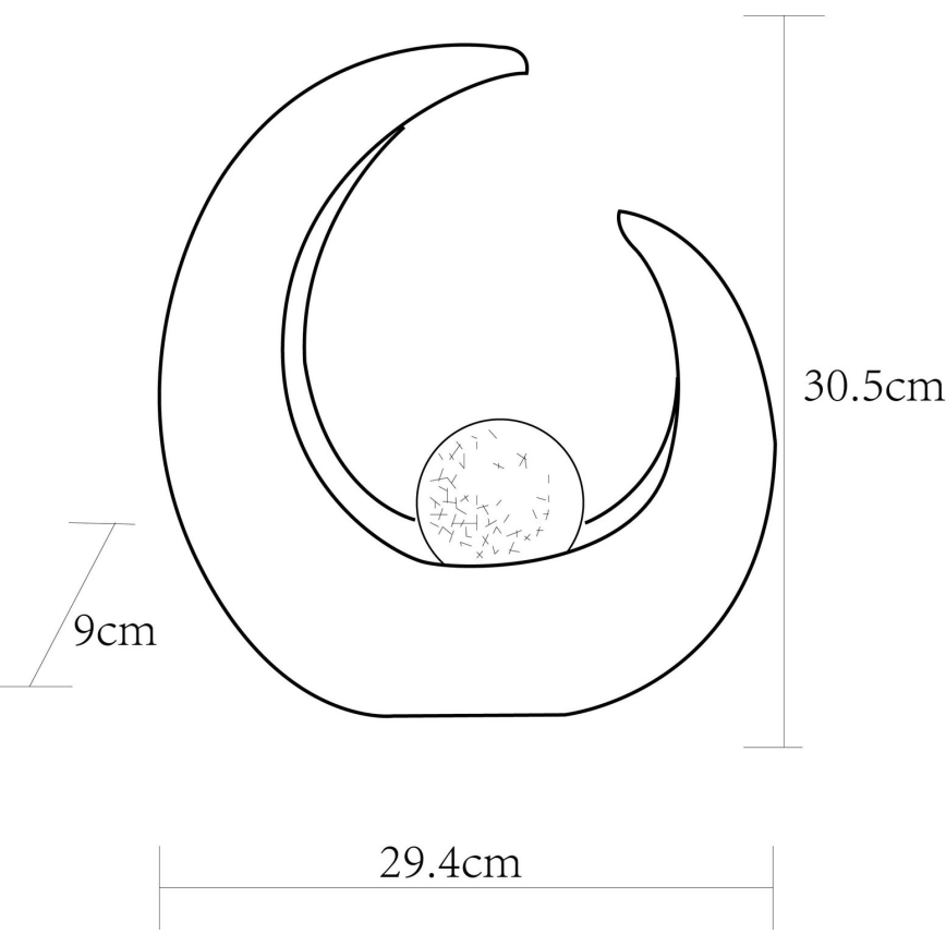 Globo -LED Solarna svjetiljka LED/0,02W/3V IP44