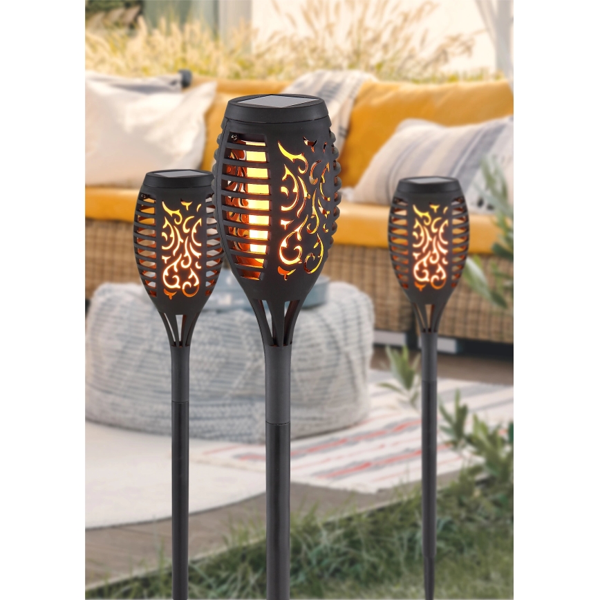 Globo - SET 3x LED Solarna lampa LED/0,1W/3V IP44 200 mAh