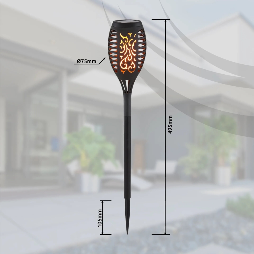 Globo - SET 3x LED Solarna lampa LED/0,1W/3V IP44 200 mAh